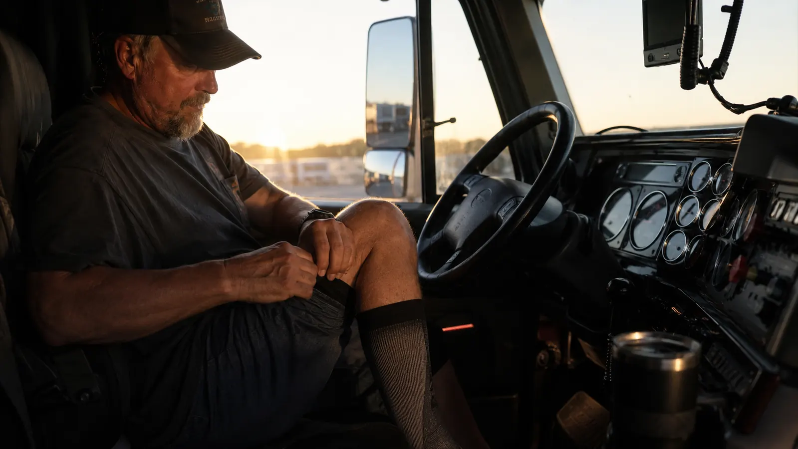 Compression Socks vs Compression Sleeves for Truck Drivers: Which Fights Swelling Better